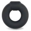 Черное эрекционное кольцо Ultra Soft Platinum Cure Silicone Cockring