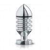 Металлическая анальная пробка Hector Helix Buttplug S - 10 см.