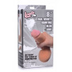Телесный фаллоимитатор Squirting Dildo - 21,6 см.