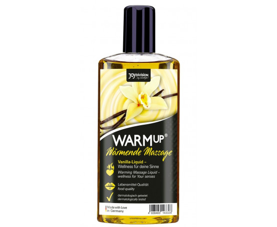 Массажное масло с ароматом ванили WARMup vanilla - 150 мл.