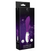 Фиолетовый вибратор-кролик Achelois - 21,8 см.