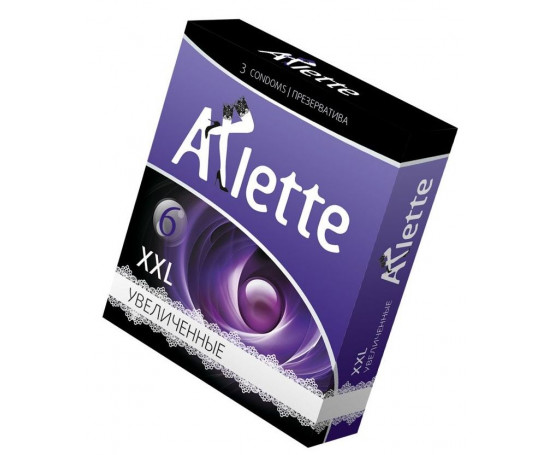 Презервативы Arlette XXL увеличенного размера - 3 шт.