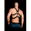 Черная мужская портупея Harness Andreas