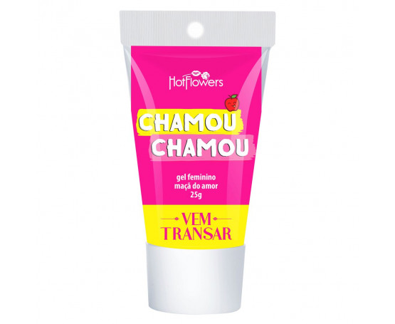 Клиторальный гель Chamou Chamou с ароматом яблока и согревающим эффектом - 25 гр.