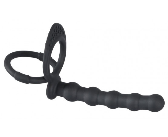 Насадка на пенис для двойного проникновения Cock   ball ring