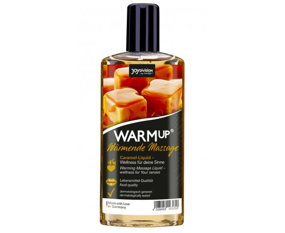 Разогревающее масло WARMup Caramel - 150 мл.