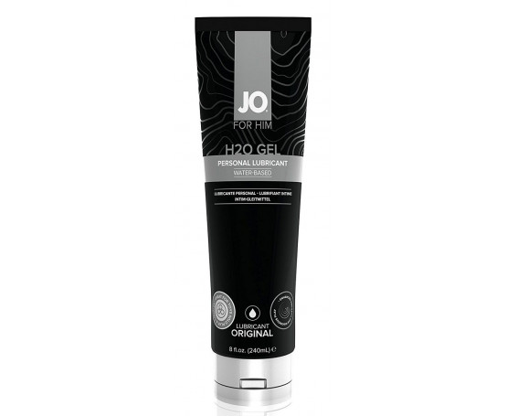 Лубрикант-гель для мужчин JO H2O GEL ORIGINAL - 240 мл.