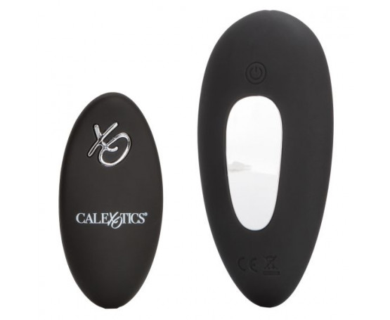 Черный вибровкладыш в трусики с пультом ДУ Silicone Remote Panty Pleaser