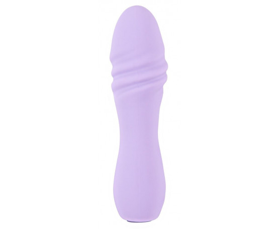 Сиреневый мини-вибратор Cuties - 10,8 см.