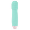 Мятный мини-вибратор Cuties Mini - 12,5 см.