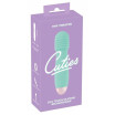Мятный мини-вибратор Cuties Mini - 12,5 см.