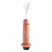 Фаллоимитатор с имитацией семяизвержения 6  Squirting Cock - 17,8 см.