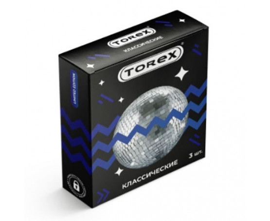 Гладкие презервативы Torex Party  Классические  - 3 шт.