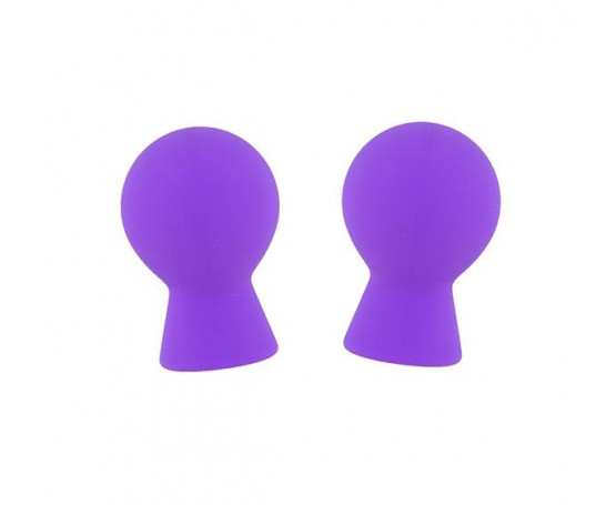 Фиолетовые присоски для груди LIT-UP NIPPLE SUCKERS SMALL PURPLE