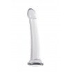 Прозрачный нереалистичный фаллоимитатор Jelly Dildo XL - 22 см.
