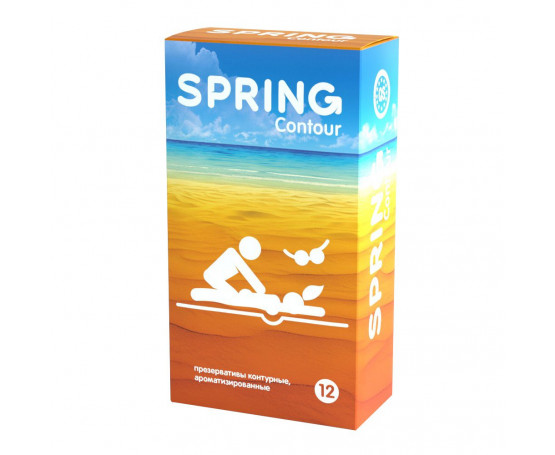 Контурные презервативы SPRING CONTOUR - 12 шт.
