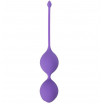 Фиолетовые вагинальные шарики SEE YOU IN BLOOM DUO BALLS 29MM