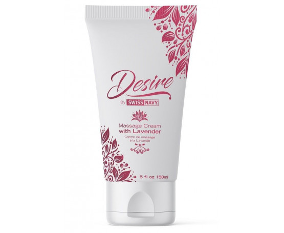 Массажный крем с ароматом лаванды Desire Massage Cream with Lavender - 150 мл.