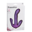 Фиолетовый стимулятор g-точки с дополнительными отростками PROPOSITION G-SPOT STIMULATOR